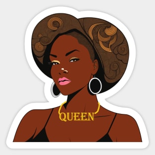 Black Queen Sticker